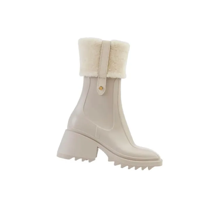 Chloé Betty Heeled Rain Boots Women's-1