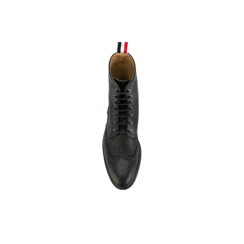 THOM BROWNE Brogues Combat Boots-4