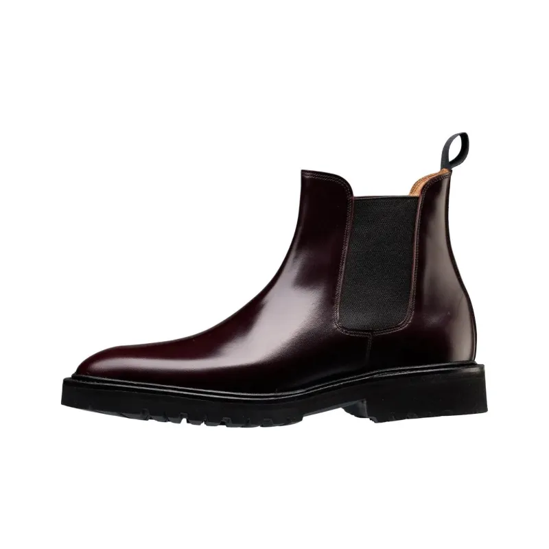 CROCKETT & JONES Poppy Chelsea Boots Women's Burgundy-0