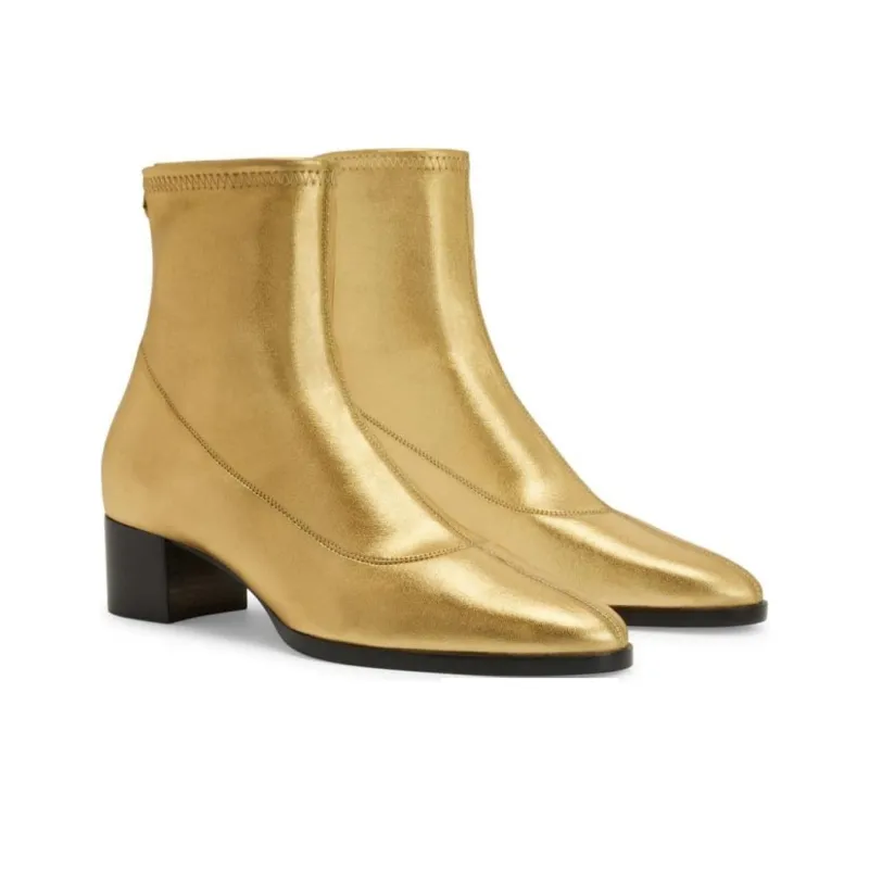 Giuseppe Zanotti Sallie Metallic Boots Women's-1