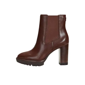 LAUREN RALPH LAUREN Layne Short Chelsea Boots 7.5cm Women's Dark Brown
