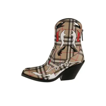 Burberry Ankle Boots Women's Brown