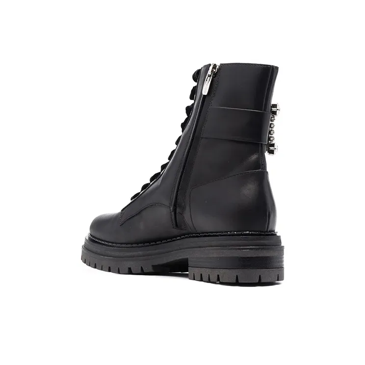 SERGIO ROSSI Sr Alyssa Leather Boots-3