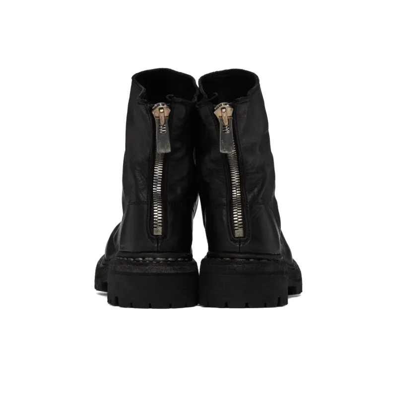 GUIDI 796LV Leather Ankle Boots-4