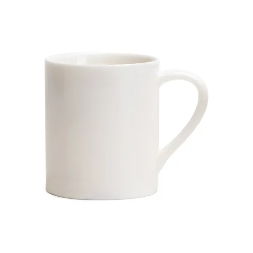 Xi Yuanji Mutton Fat Jade Ceramic Mug Office Water Cup For Home Use Advanced Touch
