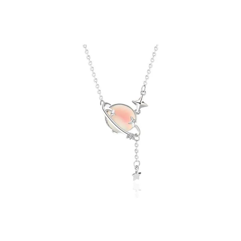 CARAT'S DIARY S925 Silver Necklaces Women's-0