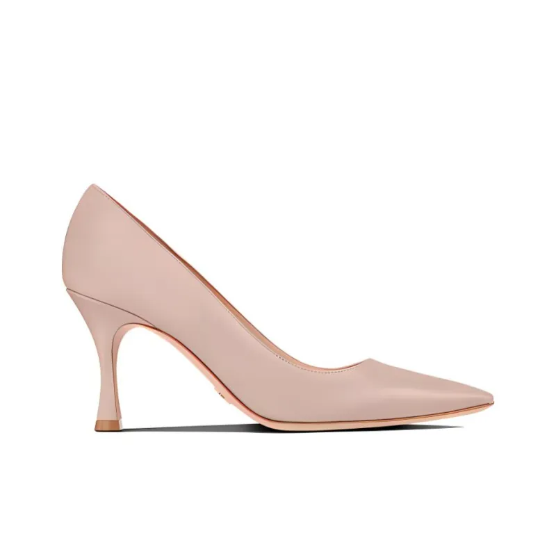 DIOR Attract Slim Heel High Heels Women's Nude-1