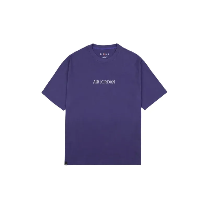 Jordan Jordan Wordmark T-Shirt Unisex Purple-0