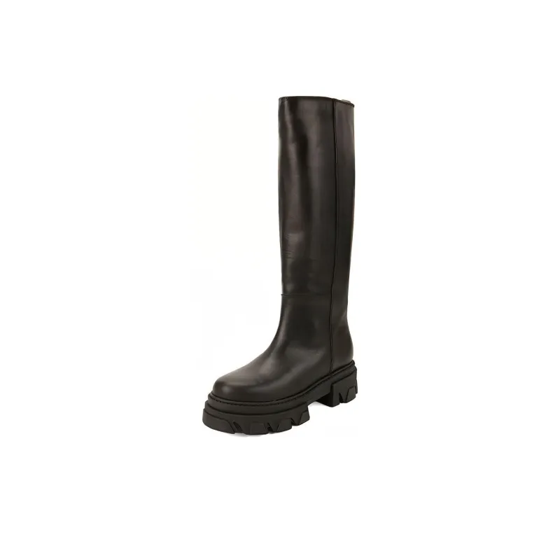 ALOHAS Katiuska Leather Knee-length Boot-1