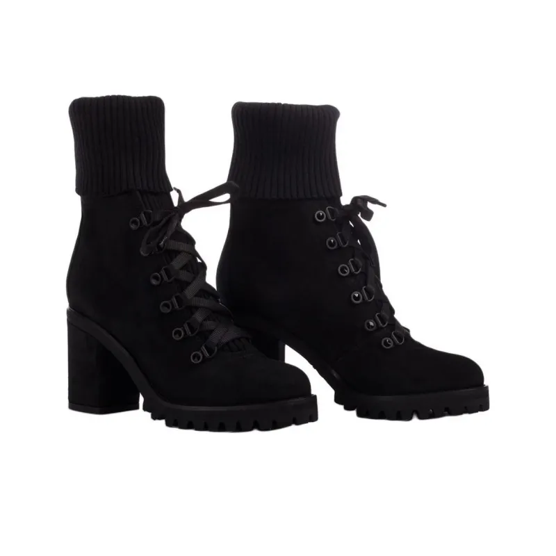 Le Silla St. Moritz 90mm Suede Boots Women's-2