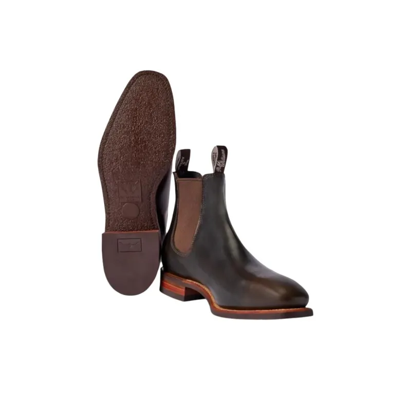 R.M.WILLIAMS Chelsea Boots Men's Dark Brown-4