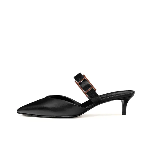 HERMES Blink High Heels Women's Black