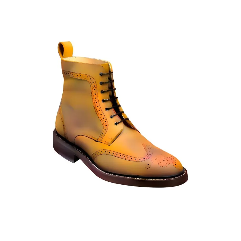 BARKER Calder Ankle Boots Men's Yellow-2