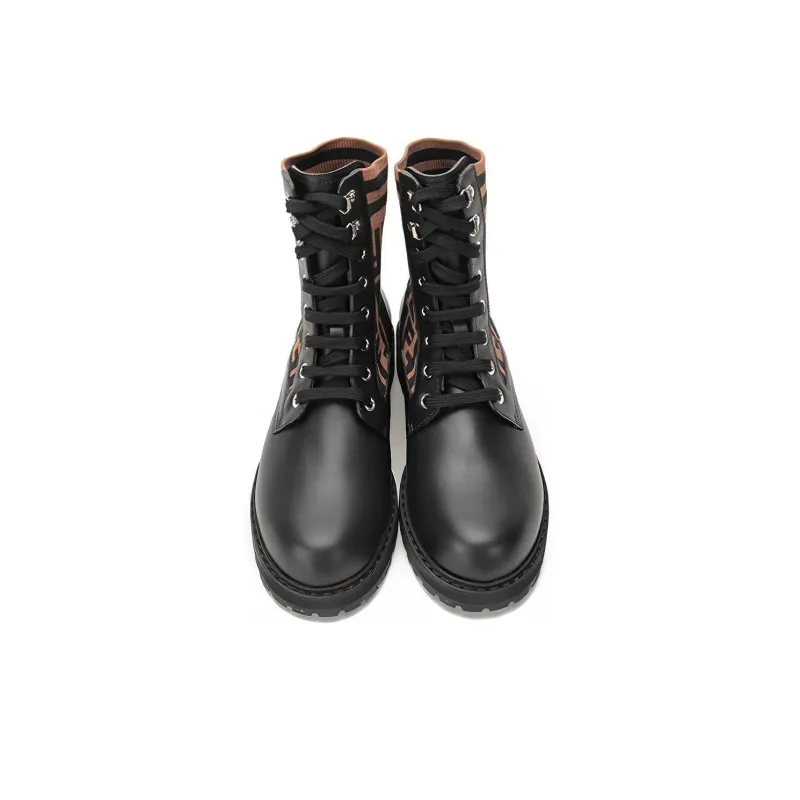 FENDI Rockoko Black Ff Motif Women's-3