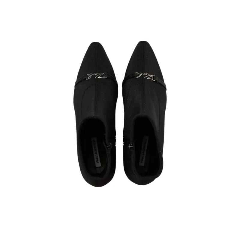 Karl Lagerfeld Panache Glitter Ankle Boots Women's-3