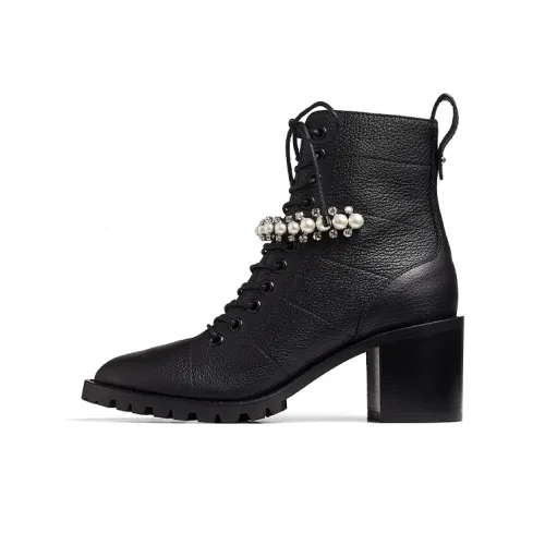 Jimmy Choo Ankle Boots Women's High-Top Black