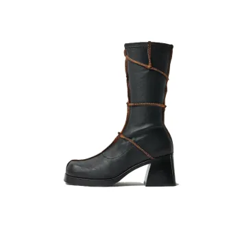 MIISTA Ankle Boots 6.5cm Women's Black
