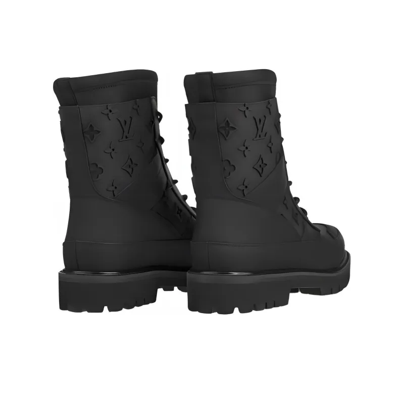 LOUIS VUITTON Landscape Boots 'Black Monogram'-2