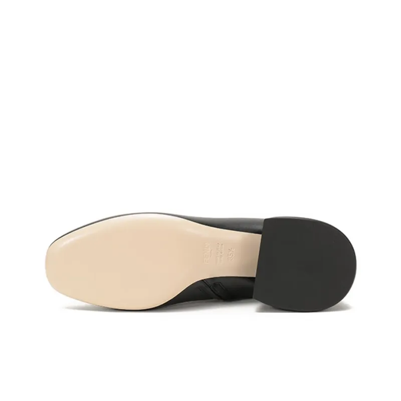 FENDI Ankle Boots Women's Black-4