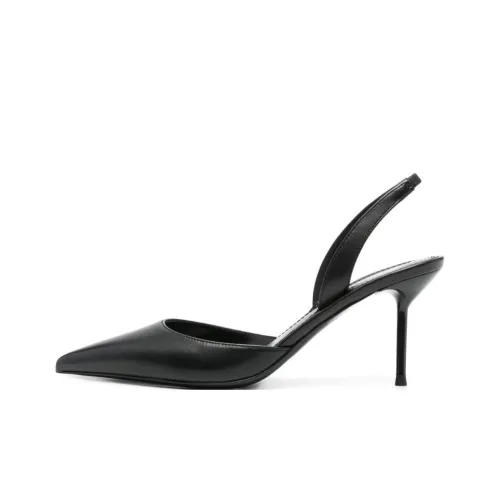 Paris Texas Lidia Slim Heel High Heels 8.5cm Women's Black