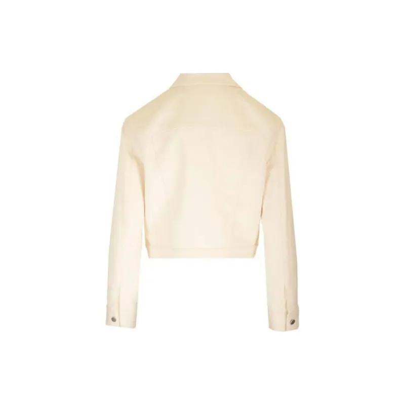 THEORY Shrunken Button-Up Trucker Jacket-1