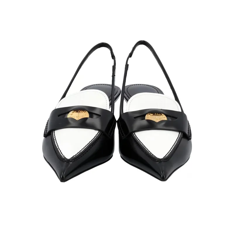 MIU MIU Penny Slim Heel High Heels Women's Black-3