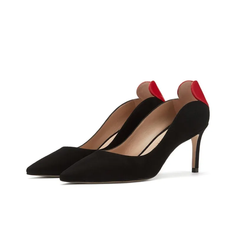 Stuart Weitzman/SW LOVESTRUCK PUMP Slim Heel High Heels 7cm Women's Black-2