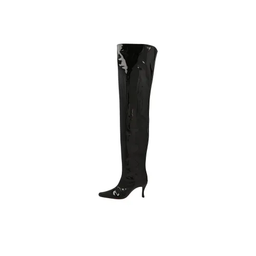 By Far Knee high Boots Women's Black
