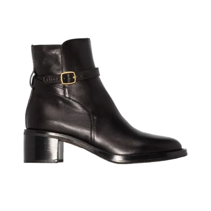 CELINE Ankle Boots Women's Black-1