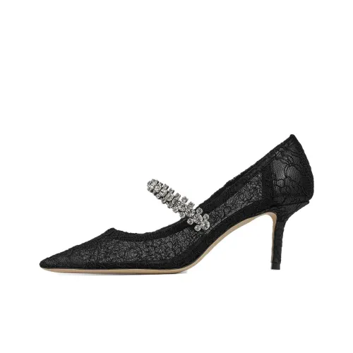 Jimmy Choo Bing 65mm Lace-embellished Pumps