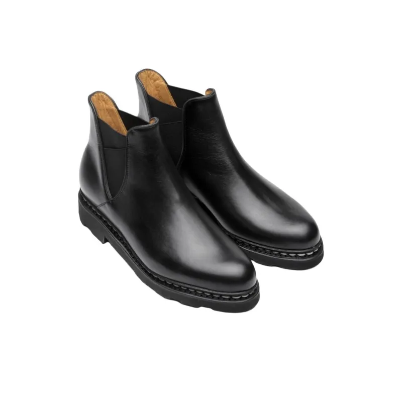 Paraboot Valdaine Ankle-Length Chelsea Boots Women's Black-2