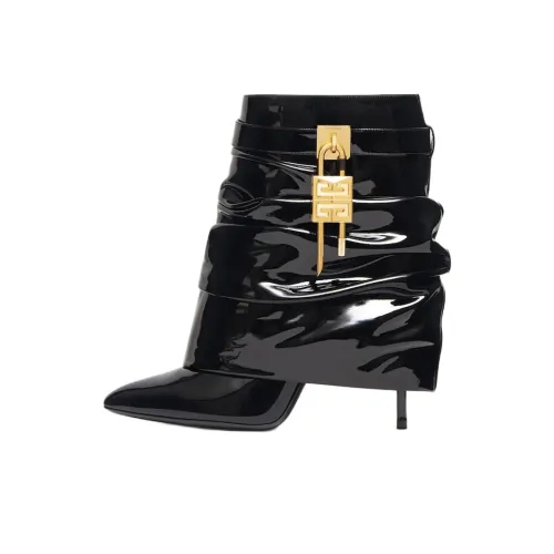 GIVENCHY Shark Lock Ankle eau 9cm Women's Black
