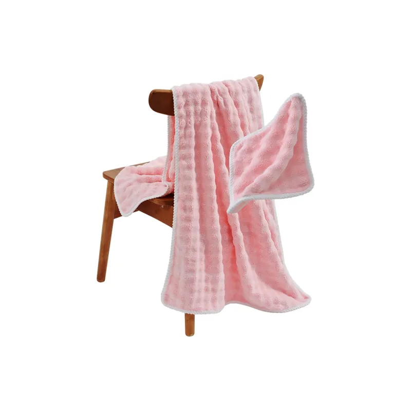 GRACE Thickened Instant Dry Square Scarf Bath Towel Multicolor-4