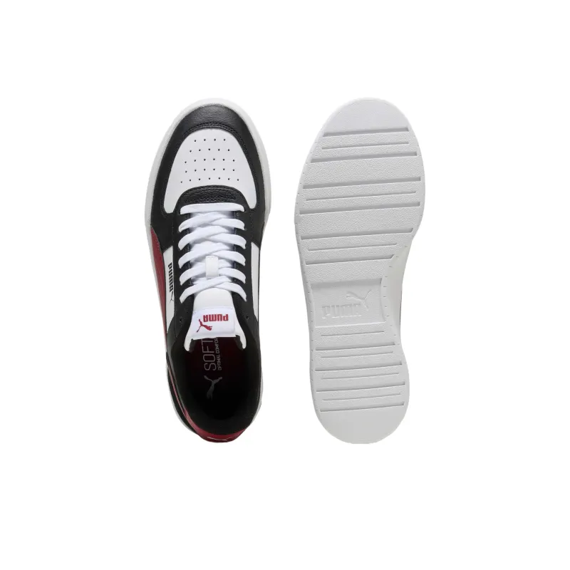 PUMA Abrasion Resistant, Lightweight, And Breathable Low Top Skateboard Shoes Unisex Black-3