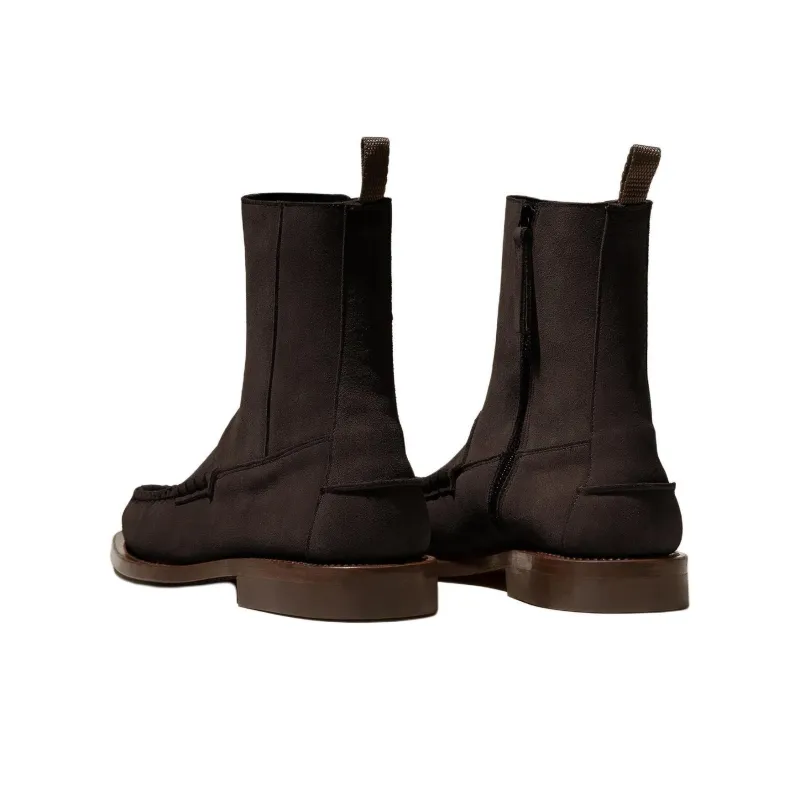 Hereu Ankle Boots Women's Dark Brown-3