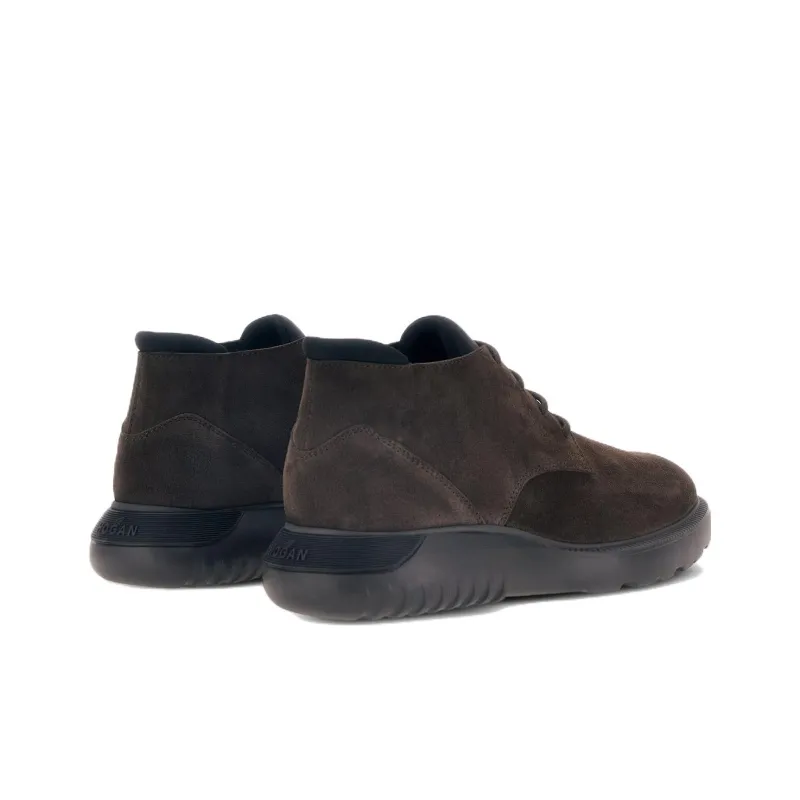 HOGAN Lace-Up Desert Boots-3