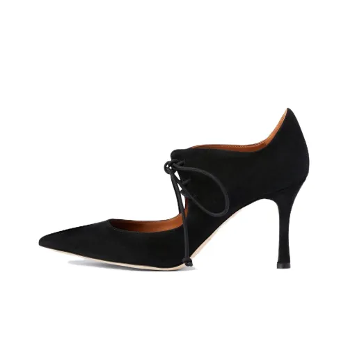 Malone Souliers Morena Slim Heel High Heels 8cm Women's Black