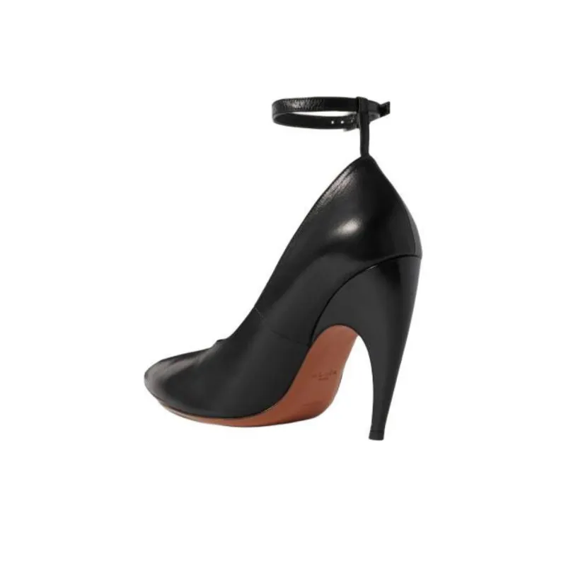Alaia Irregular Heel High Heels Women's Black-2