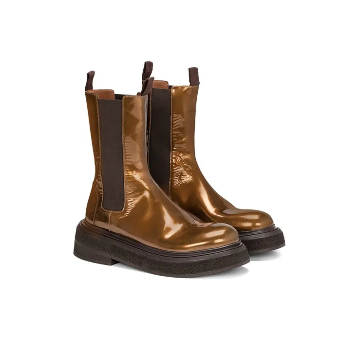 Marsèll Zuccone Chelsea Boots Men's Bronze-2