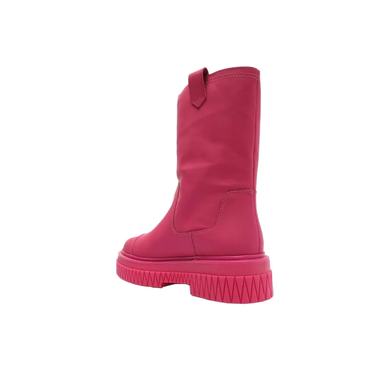 Schutz Jacy Ankle Boots 5cm Women's Bright Pink-5
