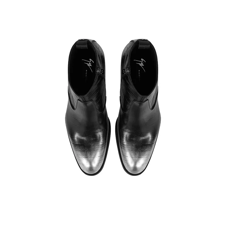 Giuseppe Zanotti/GZ Ector Ankle Boots 4cm Men's Black-4