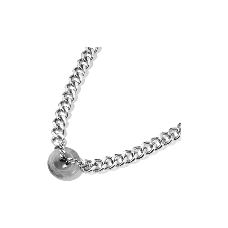 DH7 Titanium Steel Necklaces Unisex-1