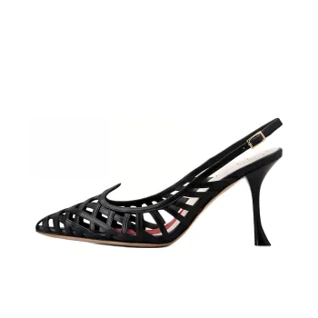 Roger Vivier Strap detailing Leather Pumps