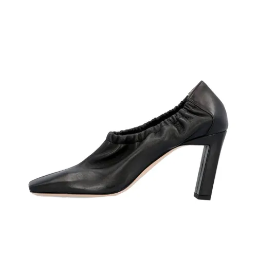 Wandler Mia Block Heel High Heels Women's Black