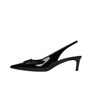 CELINE Slim Heel High Heels 5cm Women's Black