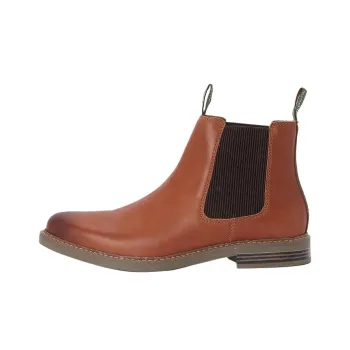 BARBOUR Farsley Short Chelsea Boots Men's Brown