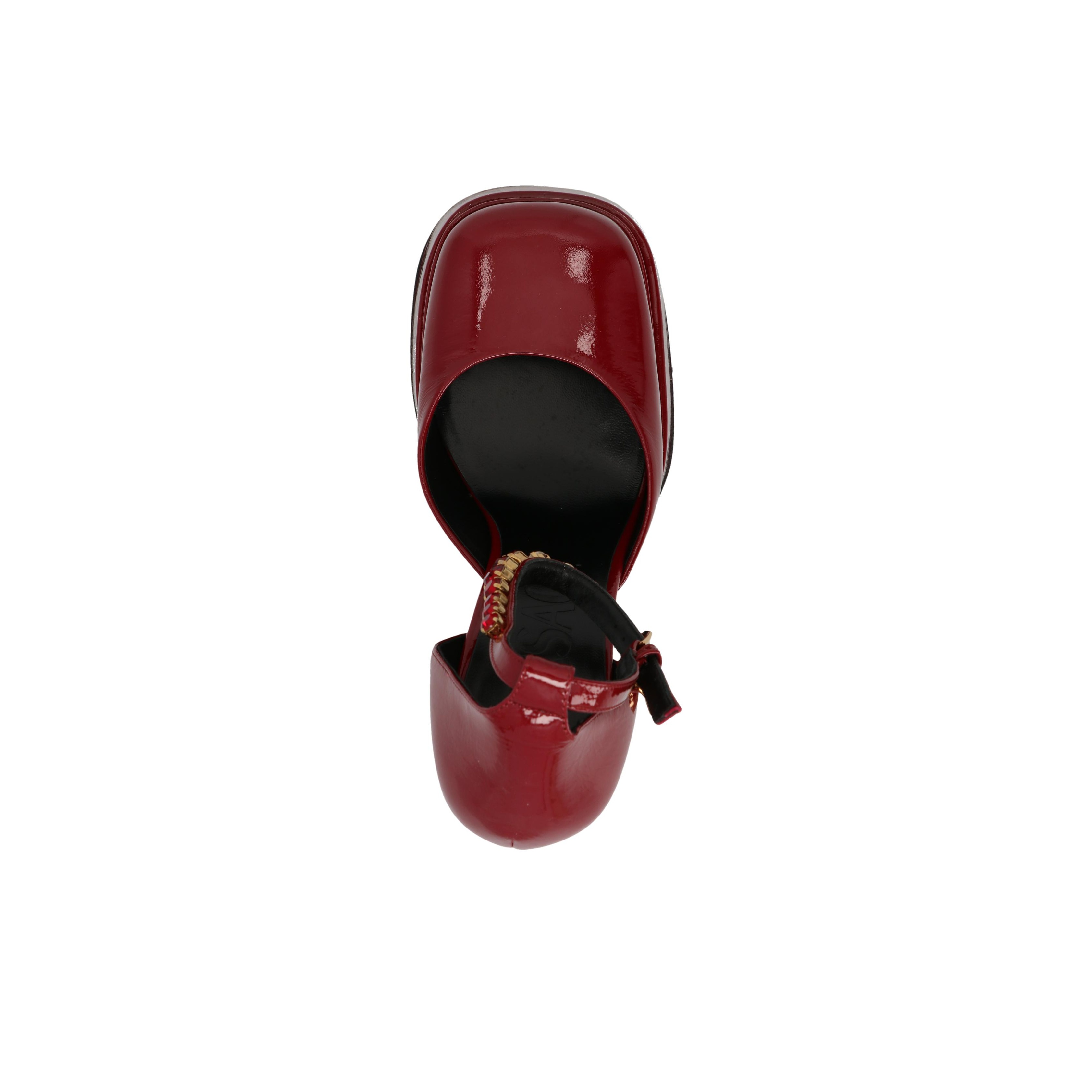 VERSACE High Heels Women's Red - POIZON