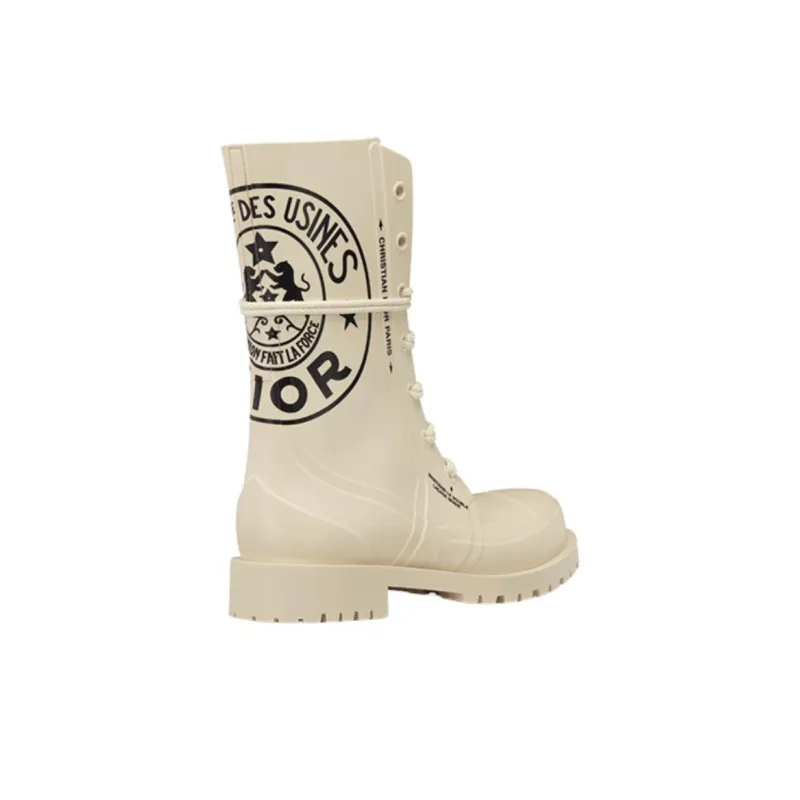 DIOR DIORCamp Ankle Boot Beige DIOR Union Rubber Women's-2
