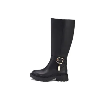 COACH James Knee-high Boots Women's Black