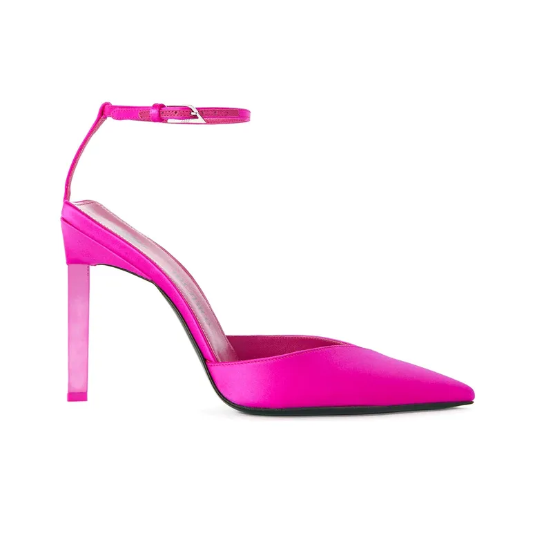 The Attico Perine Satin Pumps-1